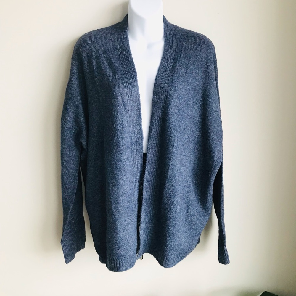 🎀NWT Old Navy Medium Open Front Blue Color Cardigan